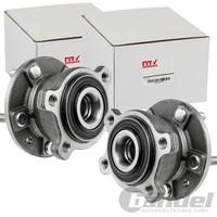 2X NTY RADLAGER-SATZ Hinten Beidseitig Passend FÜR Ford Kuga Links+Rechts
