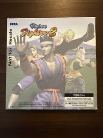 Virtua Fighter 2 (Sega Saturn, 1996) Not for Resale &bull; Clean Disc and Sleeve