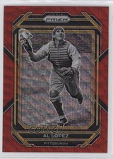 2023 Panini Prizm Ruby Wave Prizm Al Lopez #267 HOF 7fr