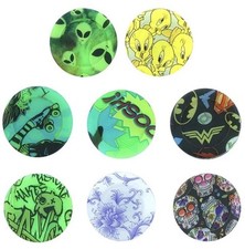 PACK OF (10) 5ml Printed Silicone Containers ...