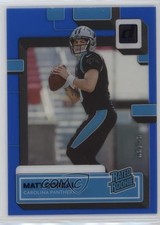 2022 Panini Clearly Donruss Rated Rookie Blue 69/99 Matt Corral #54 1c3k