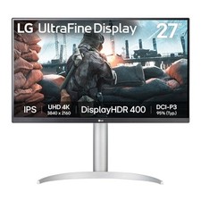 27" LG 27UP650K-W 4K Monitor, IPS, 3840x2160, 5ms, 1200:1, 400cd/m², DisplayHDR4