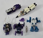 J-628 VINTAGE 1980'S HASBRO G1 TRANSFORMERS ASTROTRAIN RAMJET SHRAPNEL ETC