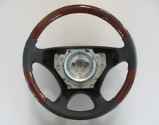 Produktbild - Mercedes W202 W210 W124 Sport Leder Airbag Lenkrad 3.Serie Wurzel - Restauriert