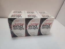 Lot of 6 Sally Beauty Supply Professional Jumbo End Wraps 1000ct each 2 1/2  x4  