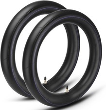 90/100-14 Dirt Bike Inner Tubes 2-Pack   Heavy-Duty 2.0mm Thick 14, Black
