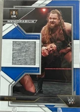 2022 Panini WWE NXT - Nxt Memorabilia Wolfgang #NXM-WFG Blue /49 (MEM, RC)