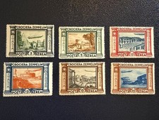 POSTFRISCHER Italien Satz 1933 Zeppelin