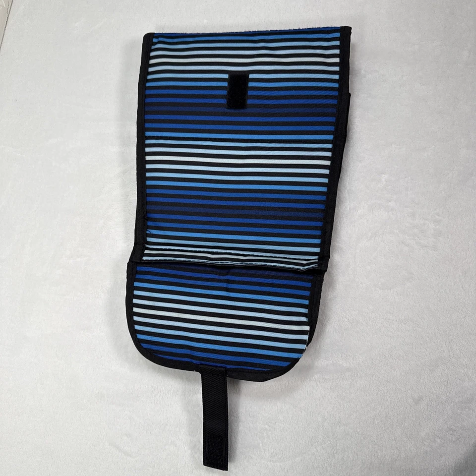 Packit Freezeable Lunch bag Lunch Sack Foldable Blue Strip School Work Hip City - Image 3 of 4