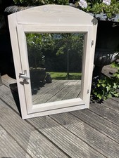 Spiegelfenster Spiegel Altes Holzfenster mit Rahmen