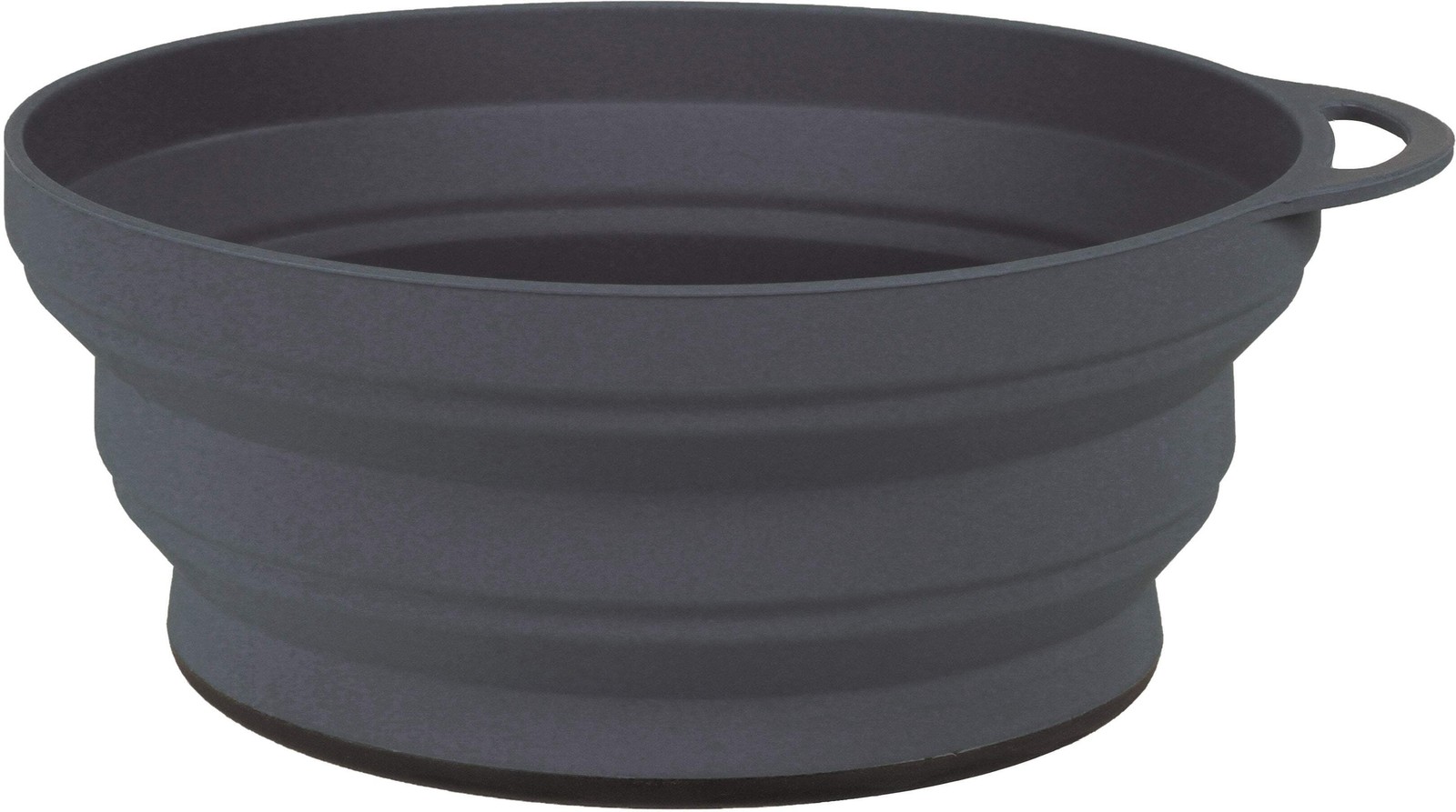 Lifeventure Silicone Ellipse Bowl - Graphite