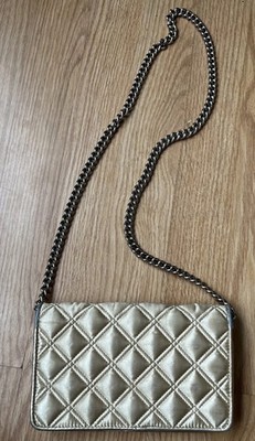 Vintage Y2K Marc By Marc Jacobs Gold Quilted Shoulder Bag Purse 