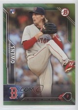 2016 Bowman Rookies Green 30/99 Henry Owens #129 2u3