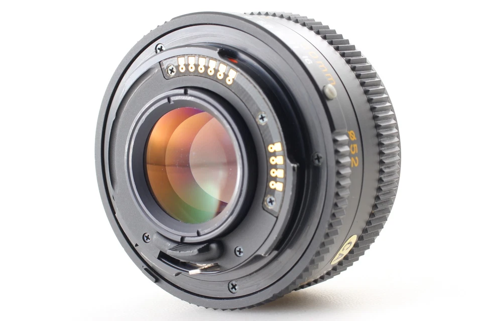 Ex.15% OFF [Exc+5] Cámara fotográfica de cuarzo Mamiya ZM SLR 35 mm 50 mm F1,7 S de JAPÓN Foto 3 de 4