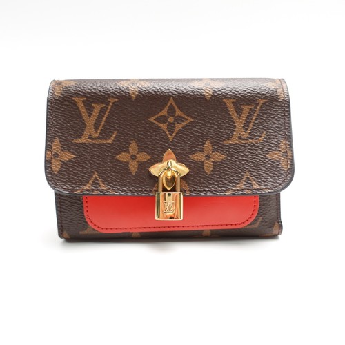 Louis Vuitton Flower  Brown Monogram Canvas Compact Wallet T10447633