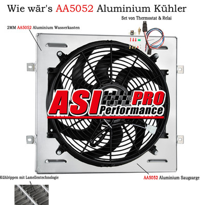 Kühlerlüfter + Relais Für 60-66 63 Ford Falcon Mercury Comet Mustang Ranchero 66