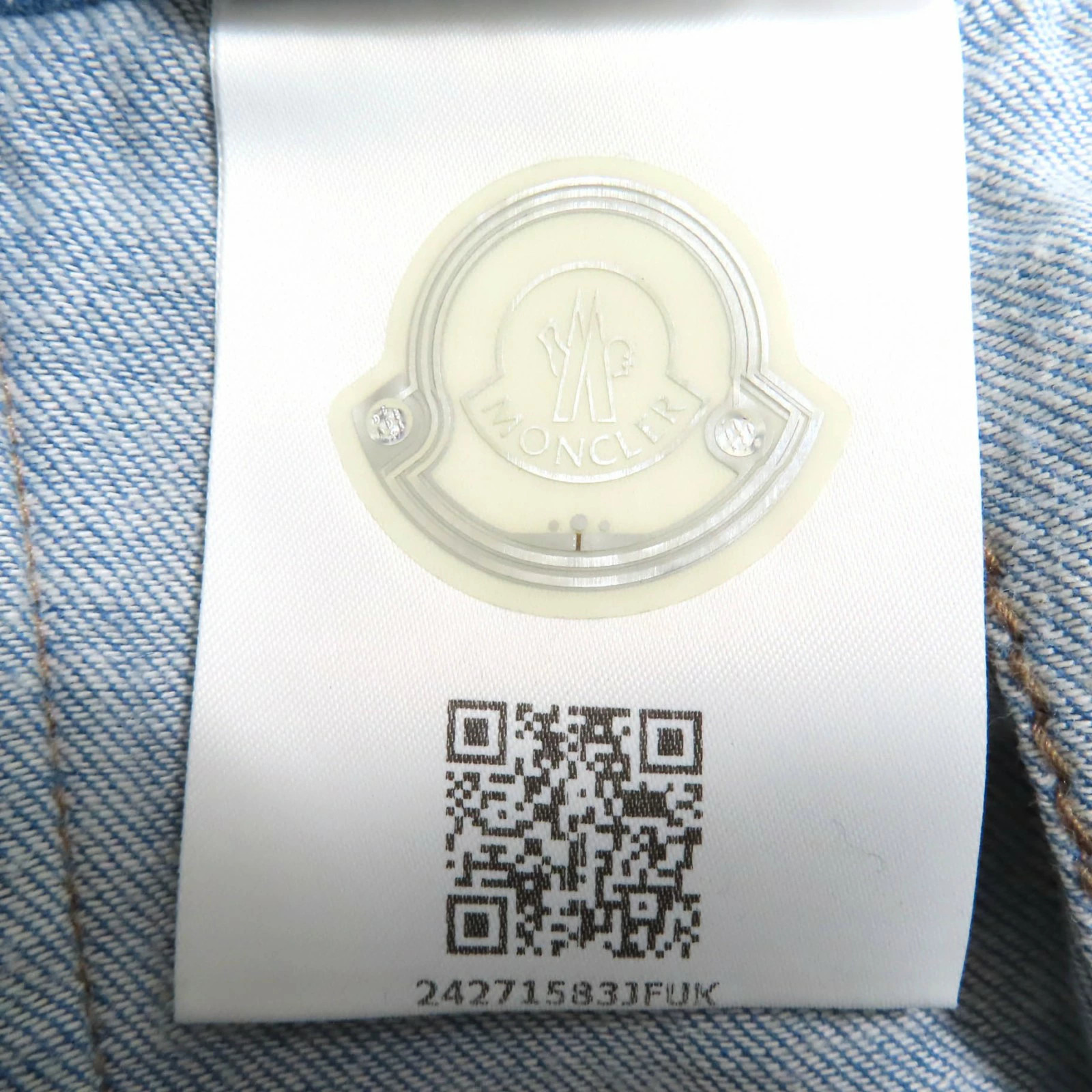 MONCLER D10932561500 Ladies Skirt Gonna Cotton Side Zip Pleated Indigo Blue 38 thumbnail 10