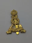 Royal Army Pioneer Corps, Genuine British Army Cap Badge. WW2 Kings Crown