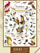 MasterPieces - Audubon - Songbirds 1000 Piece Jigsaw Puzzle