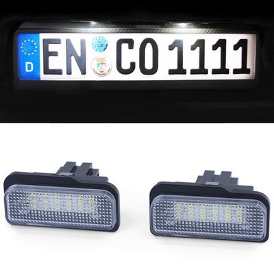 LED Kennzeichenbeleuchtung weiß 6000K für Tesla Model S 12-16