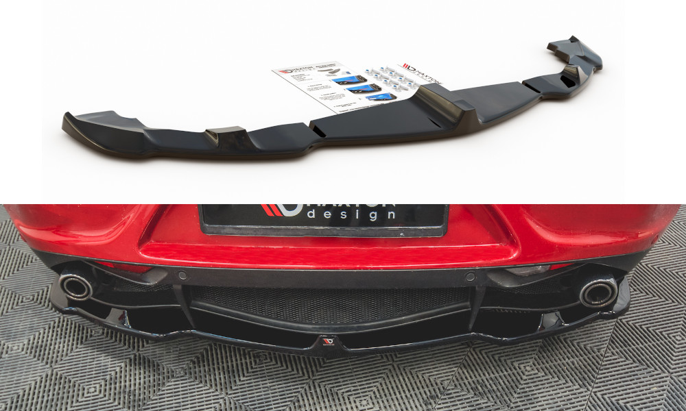 Splitter Arrière pour Alfa Romeo 4C Maxton pour Look Sportif Circuit