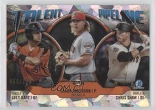 2019 Bowman Atomic Refractor 54/150 Chris Shaw Shaun Anderson Joey Bart 0c4