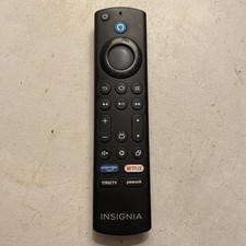 Insignia Remote NS-RCFNA-21 Rev F Voice Prime Video Netflix DirecTV Peacock