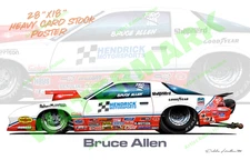 Bruce Allen 1885 Pro Stock Chevrolet Camaro Print-064