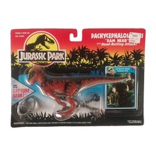Jurassic Park Pachycephalosaurus Ram Head 1993 Kenner Vintage NEW Sealed