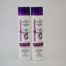 Mirta De Perales Collagen  Biotin Shampoo 10oz Thicker Fuller Revitalizing Lot