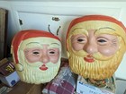 1950's Santa Claus Face Porch Light Covers