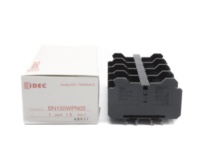 IDEC BN150WPN05 600V 150A (PKG OF 5) NSMP | eBay IDEC BN150WPN05 600V 150A (PKG OF 5) NSMP | eBay