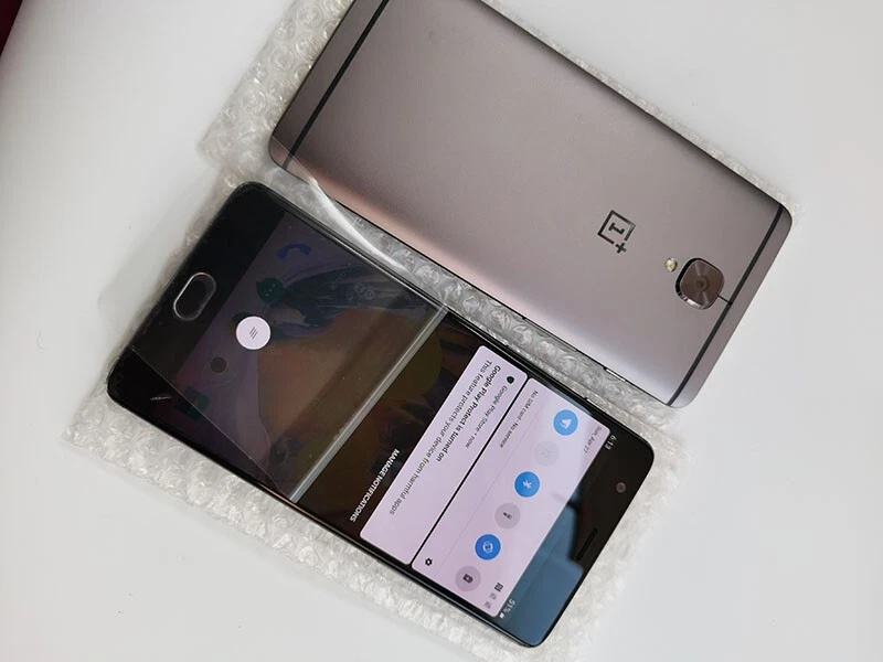 OnePlus 3T （A3010）- 6+128 GB -  (Unlocked) Gunmetal 5.5" 16MP  Android 4g - Image 2 of 4