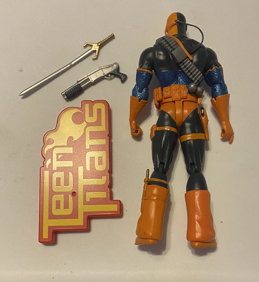 "Figura suelta completa de 6"" de Deathstroke Teen Titans contemporáneos de DC Direct" Foto 3 de 3