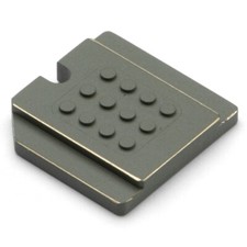 FLASH SHOE MOUNT COVER CAP OLIVE W/ BRASSING 4 LEICA M4 M6 MP /LM-SH-D3-64P-O-L