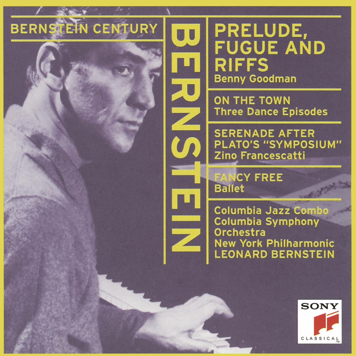 Leonard Bernste Bernstein: Prelude, Fugue and Riffs / On the Town 3 dance i (CD)