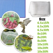 Multi-size Mosquito Netting Bug Insect Bird Net Garden Protective Mesh Barrier
