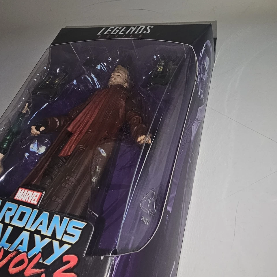 Figura de acción Marvel Legends Star Lord Guardianes de la Galaxia Vol 2, Mantis BAF Foto 3 de 4