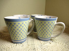 Mickey Mouse Waiter or Chef Silhouette Coffee Tea Cups Set Of 4 Disney Stoneware — photo 2