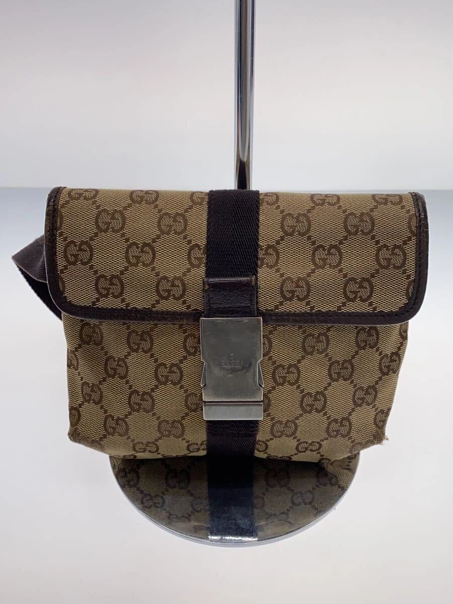 Sac GUCCI taille GG toile marron occasion