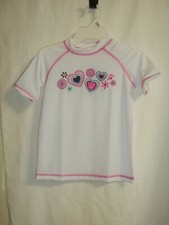 KANU SWIM SHIRT RASHGUARD SIZE M 10 COLOR WHITE STYLE 4515  NWT: B19-1