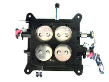 Holley-qft-aed Ccs Billet Base Plate 1 1116 650-800 Cfm 12-750qft Black