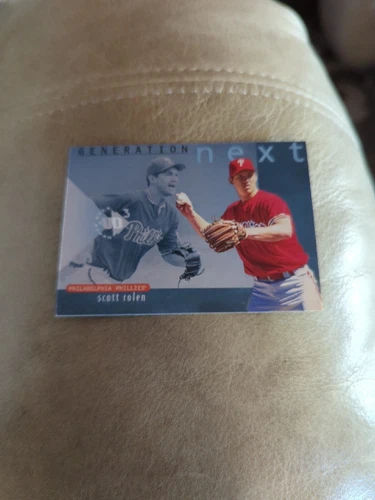 1997 UD3 Baseball Generation Next #GN19 Scott Rolen Philadelphia Phillies