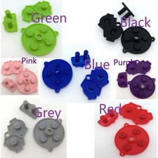 For Game Boy GBA Advance Button Silicone Rubber D-Pad Conductive AB Select Start