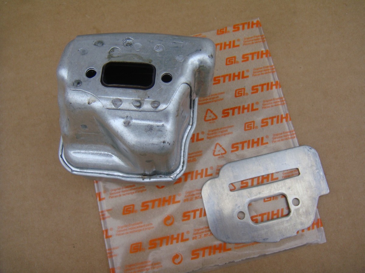 まるる GENUINE STIHL MS271 MS291 CHAINSAW MUFFLER - NEW TAKE OFF | eBay