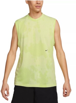Nike Sz L Dri Fit ADV APS Versatile Tank DX0928 113 Coconut Milk Green $80