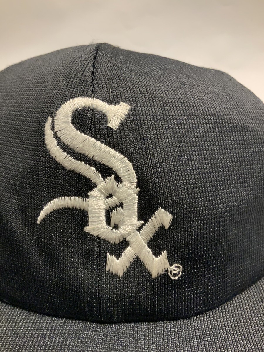 Vintage Chicago White Sox SnapBack Hat Cap MLB 90s JUNIOR