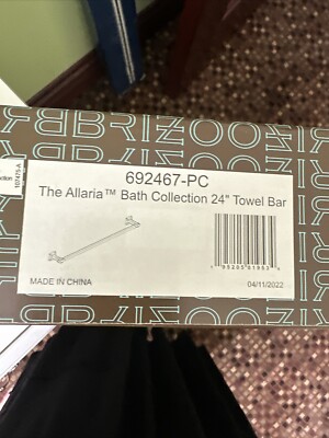 Brizo 692467-PC 24  Allaria Towel Bar.READ**