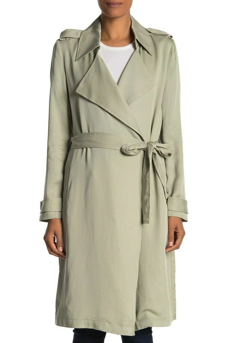 Bagatelle notch lapel trench best sale coat
