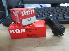 NOS Vintage Made in USA RCA Electron Tubes 6C5 QTY2